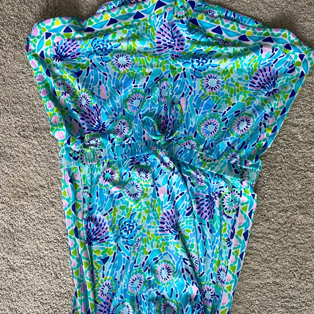 Size medium lilly romper (strapless)